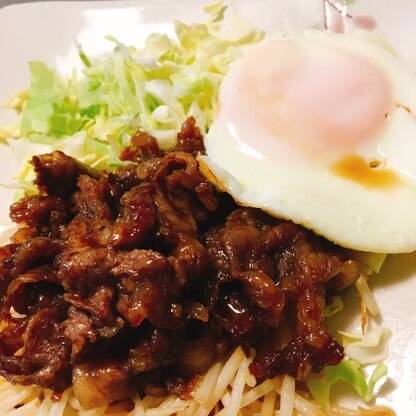 下はモヤシ炒めで作ってみました！
美味しくてご飯が進みます。